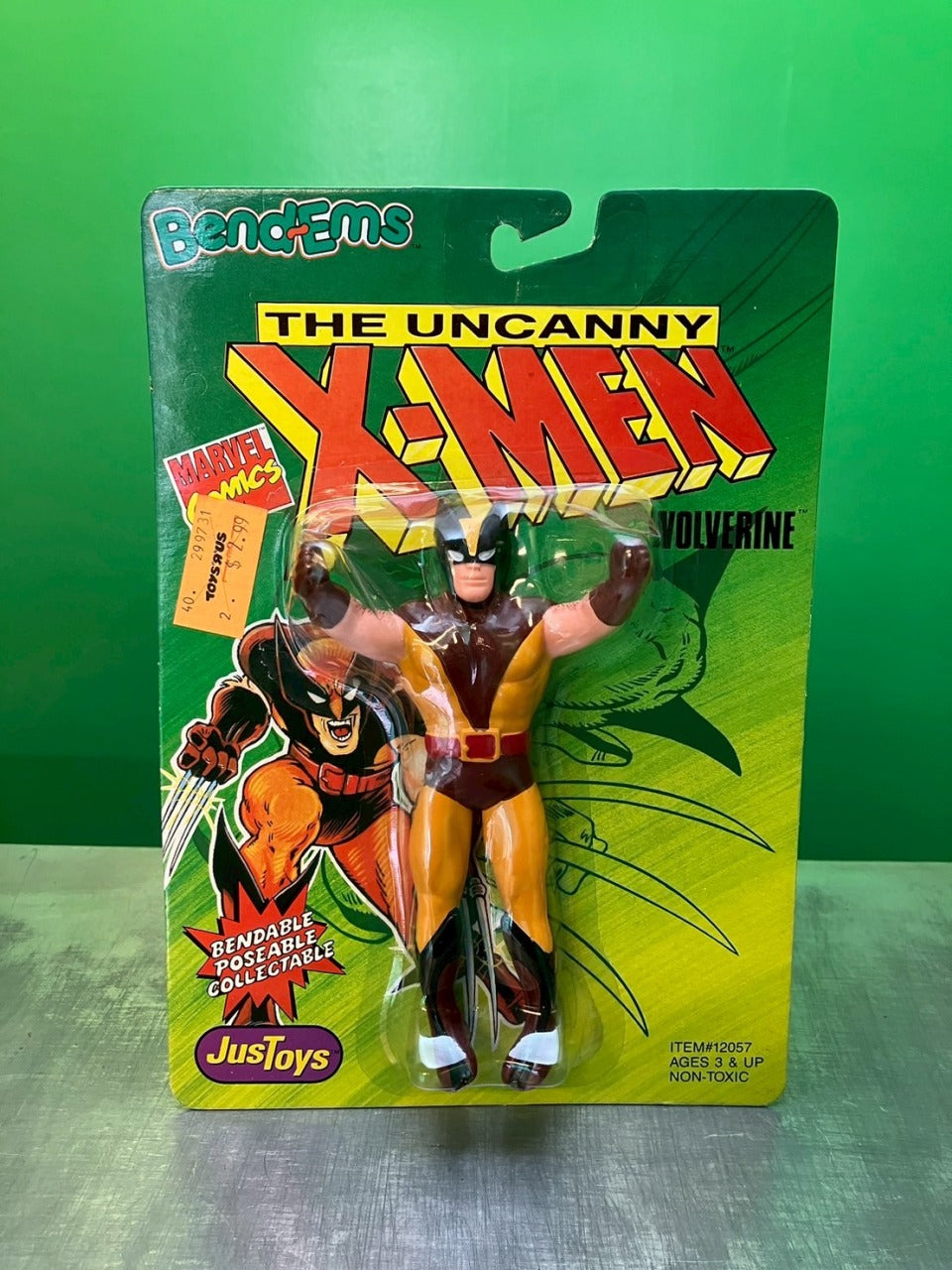 1991・Just Toys・Bend-Ems・The Uncanny X-Men / エックスメン・フィギュア 6体セット