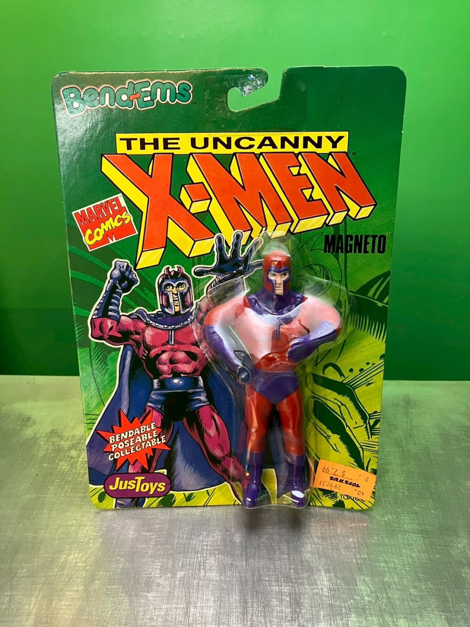 1991・Just Toys・Bend-Ems・The Uncanny X-Men / エックスメン・フィギュア 6体セット