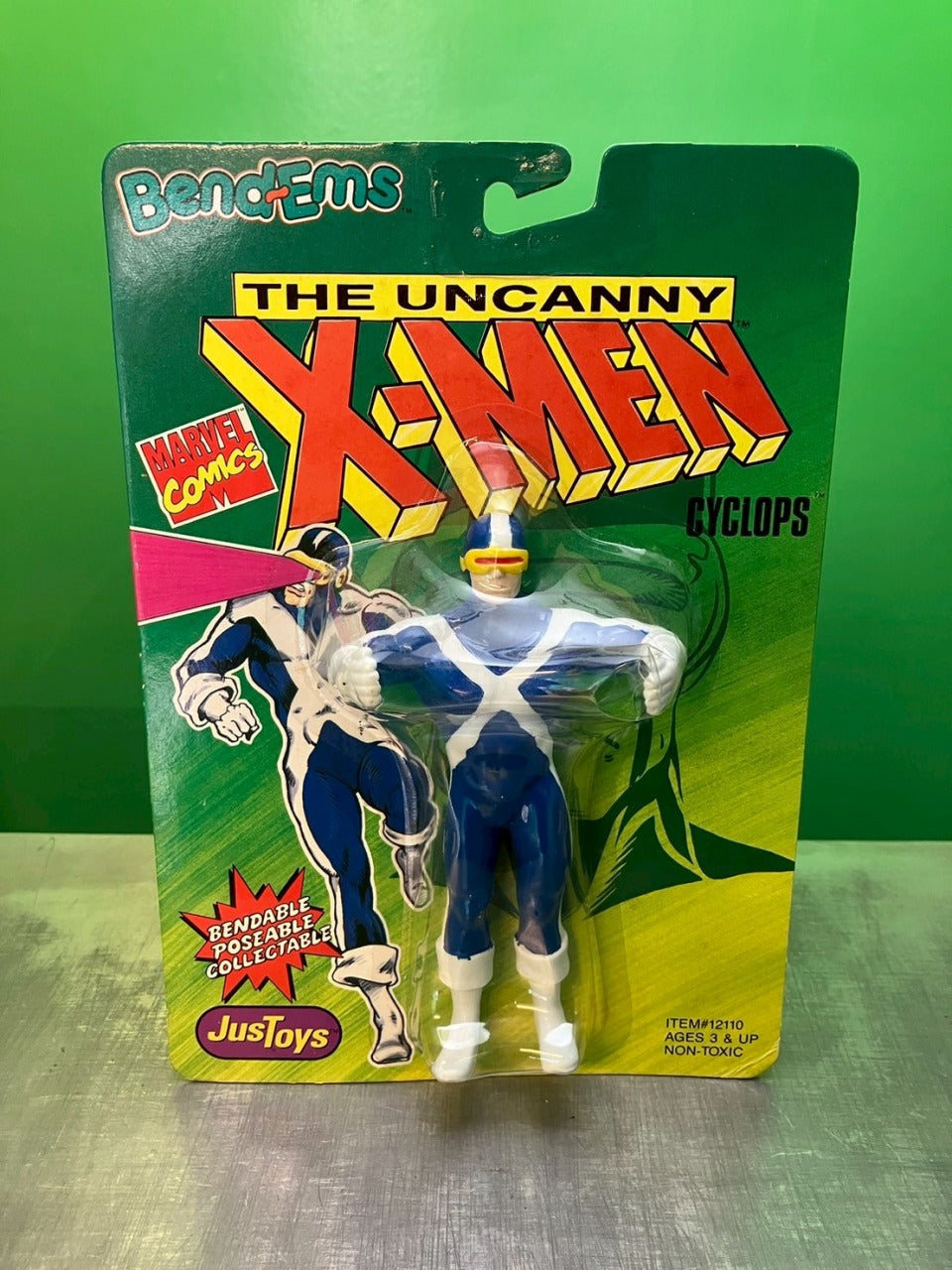 1991・Just Toys・Bend-Ems・The Uncanny X-Men / エックスメン・フィギュア 6体セット