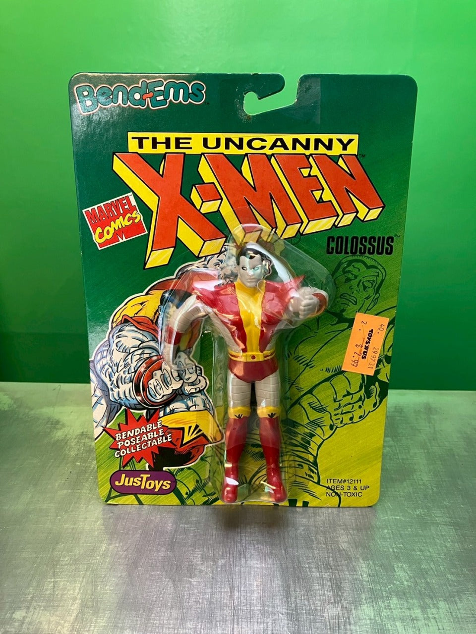 1991・Just Toys・Bend-Ems・The Uncanny X-Men / エックスメン・フィギュア 6体セット
