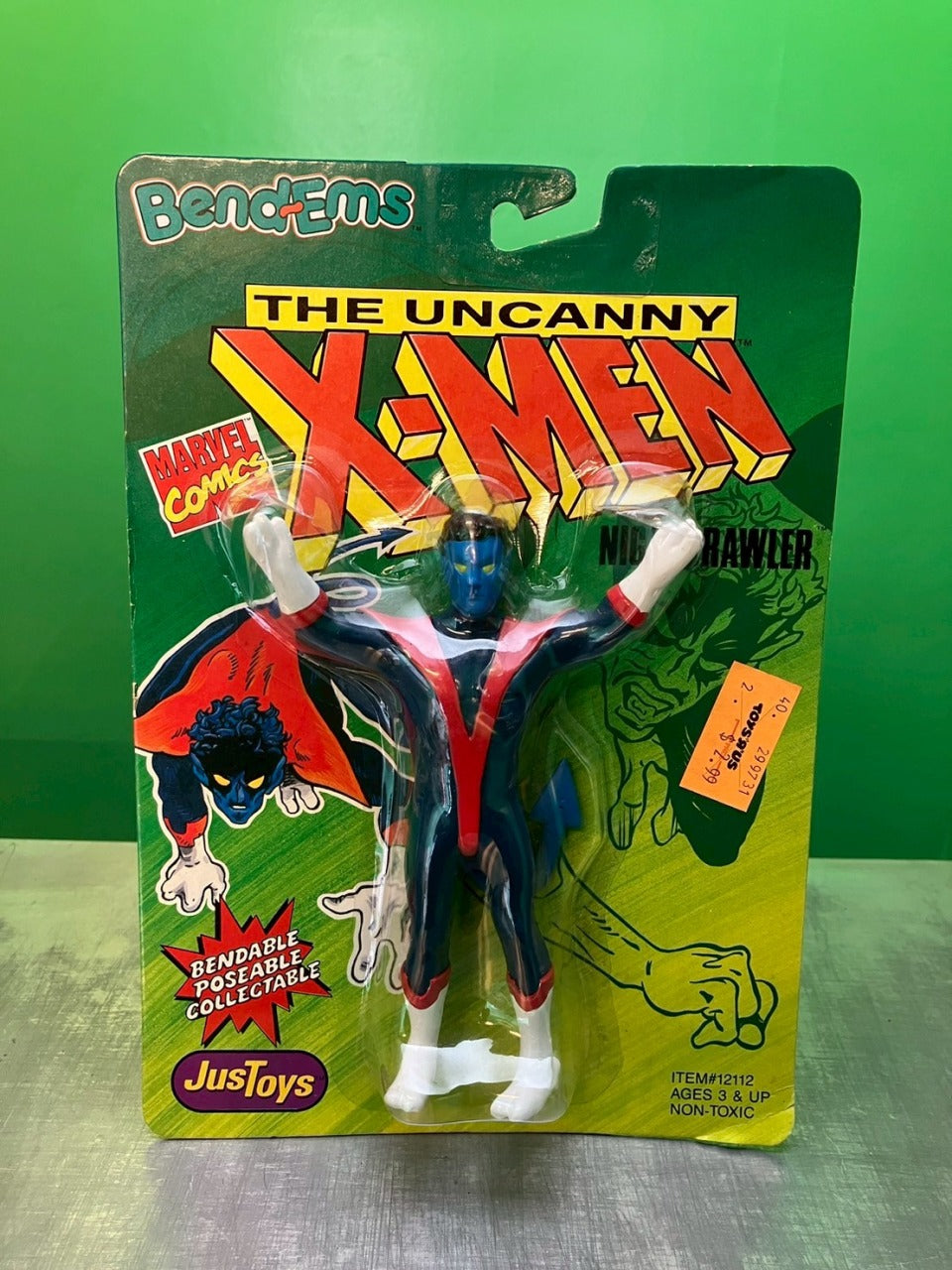1991・Just Toys・Bend-Ems・The Uncanny X-Men / エックスメン・フィギュア 6体セット
