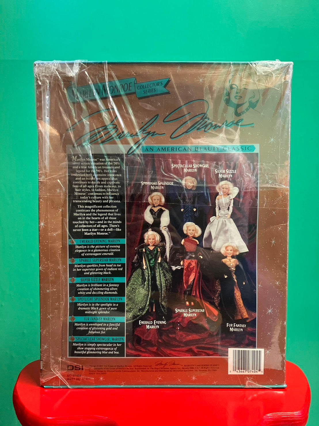 1993・Marilyn Monroe Collector's Series / マリリンモンロー・ドール・フィギュア6体セット