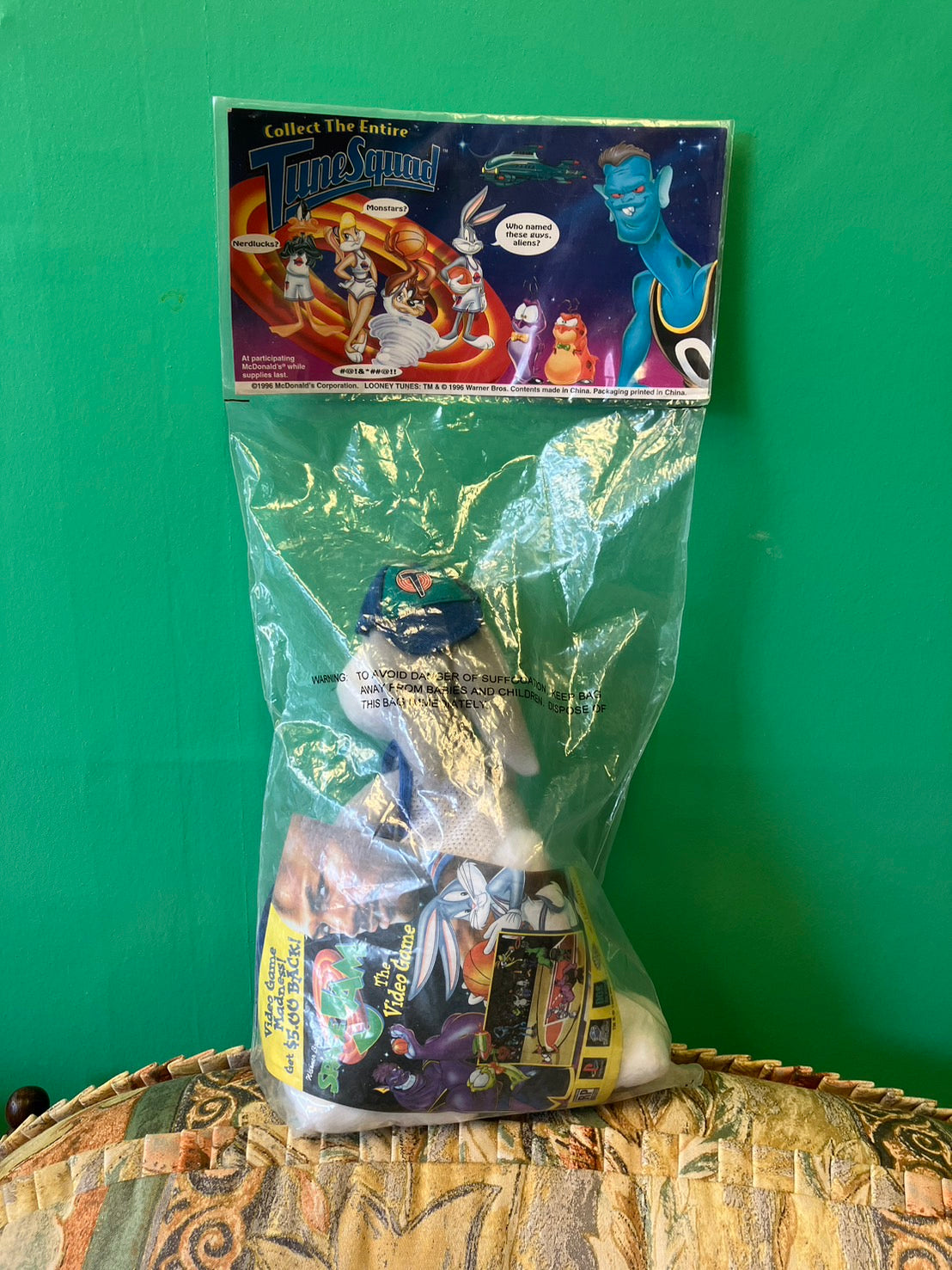 1996・Space Jam・LooneyTunes・Bugs Bunny / スペース ジャム・バッグス バニー・バックス バニー・人形・ぬいぐるみ