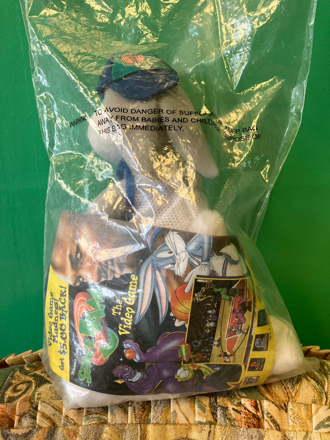 1996・Space Jam・LooneyTunes・Bugs Bunny / スペース ジャム・バッグス バニー・バックス バニー・人形・ぬいぐるみ