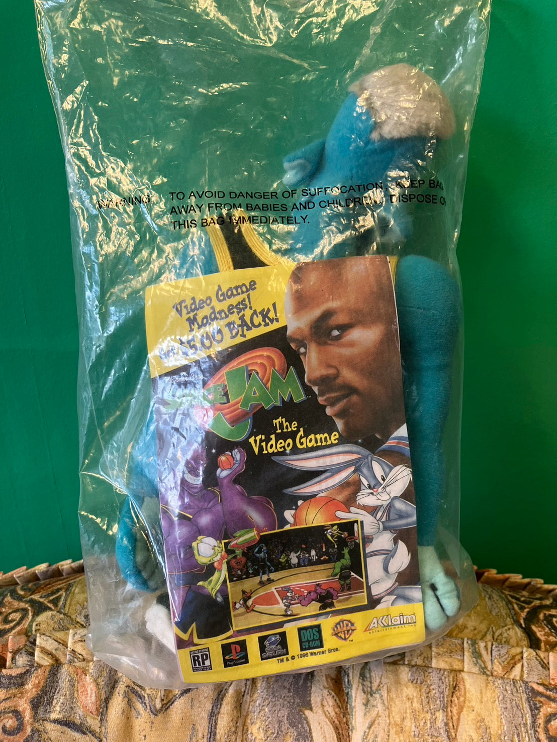 1996・Space Jam・Looney Tunes・Blanko / スペース ジャム・ブランコ・人形・ぬいぐるみ