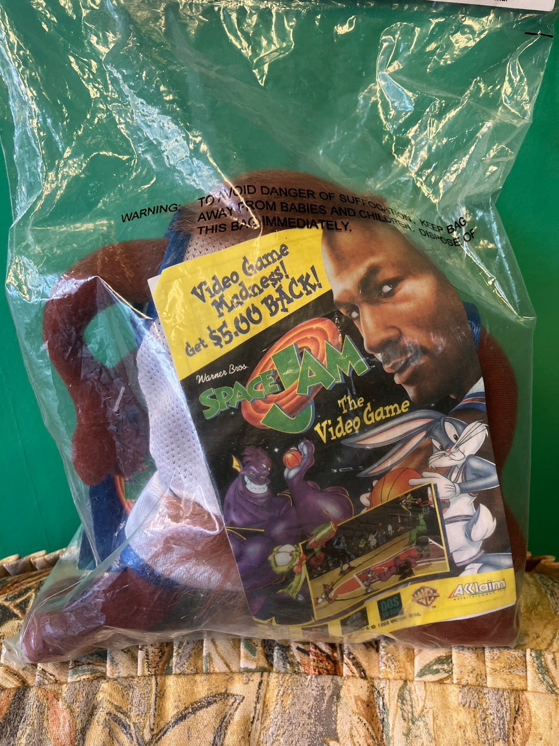 1996・Space Jam・Looney Tunes・Tasmanian Devil / スペース ジャム・タズマニアン デビル・人形・ぬいぐるみ