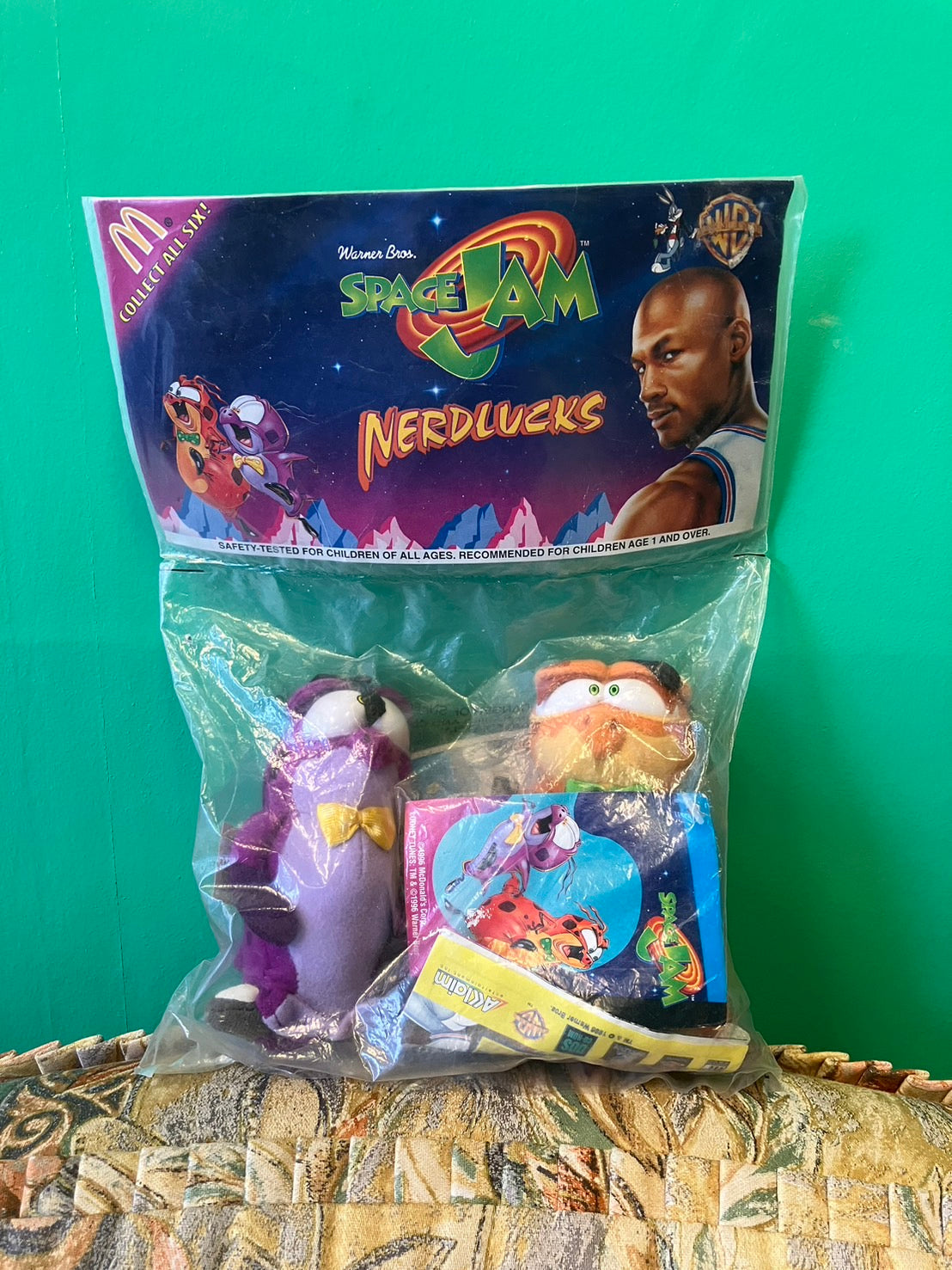 1996・Space Jam・Looney Tunes・Nerdlucks / スペース ジャム・ナードラックス・人形・ぬいぐるみ