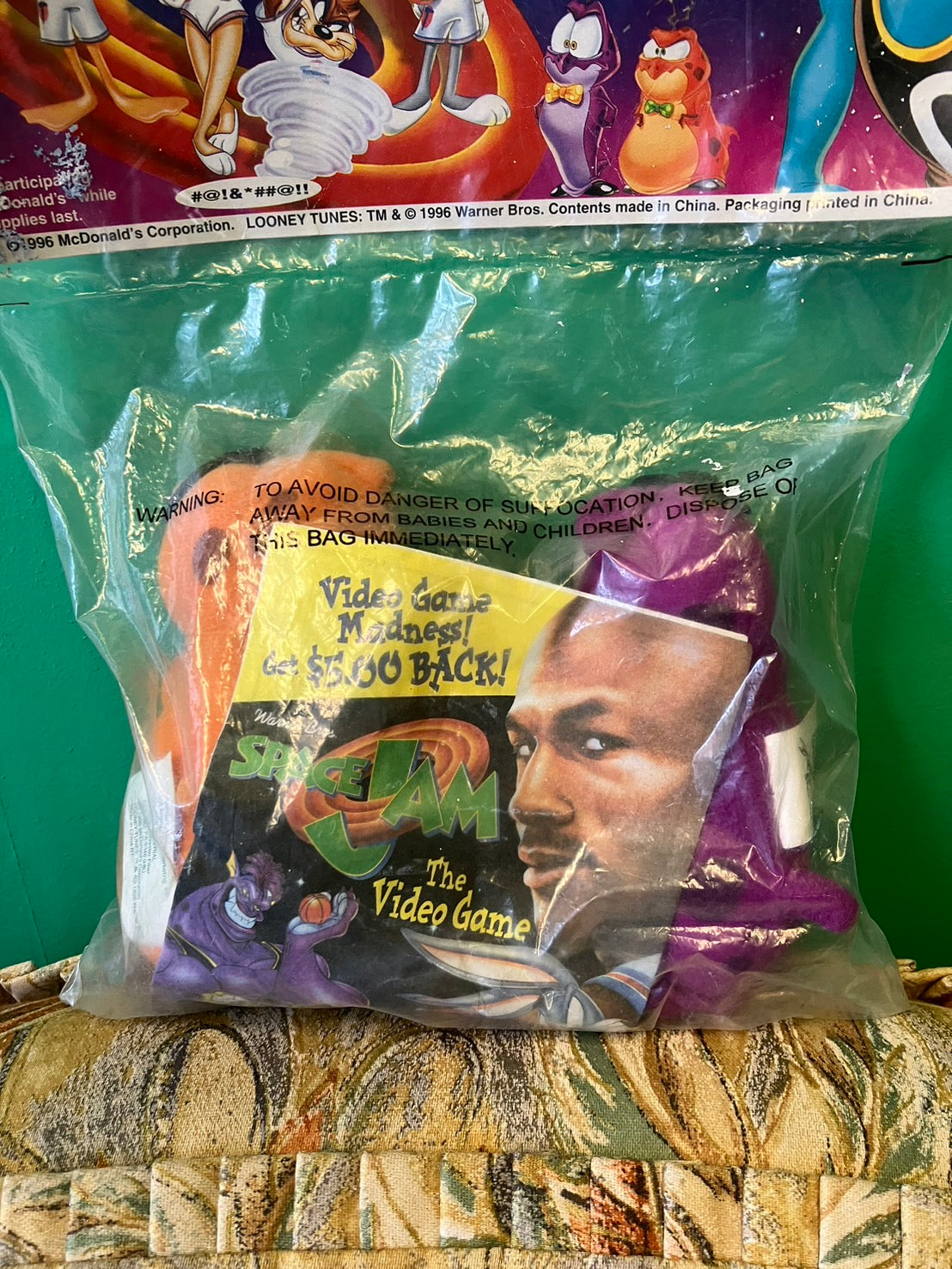 1996・Space Jam・Looney Tunes・Nerdlucks / スペース ジャム・ナードラックス・人形・ぬいぐるみ