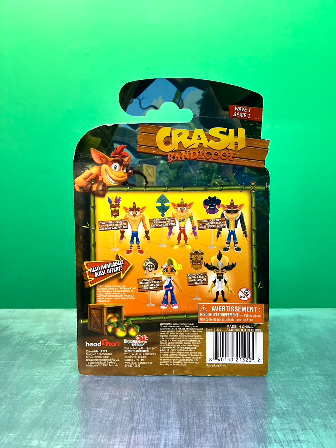 2021・Crash Bandicoot・Neo Cortex・Uka Uka・Figures / クラッシュ バンディクー・ネオ コルテックス・ウカウカ・フィギュア