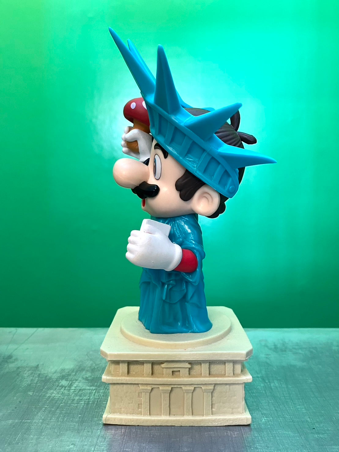Super Mario・Liberty Mario・Figure / スーパーマリオ・リバティーマリオ・自由の女神・フィギュア
