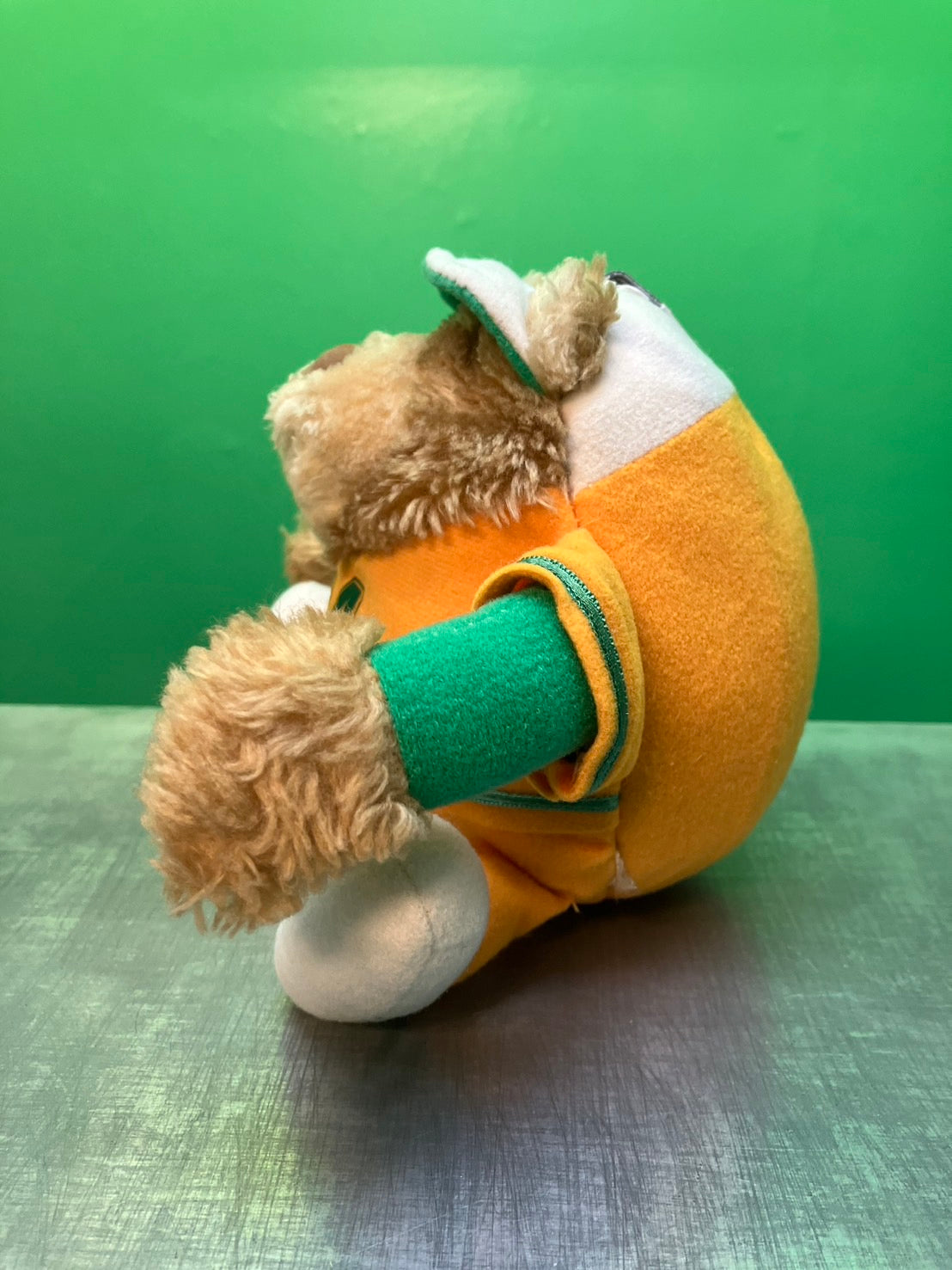 1987・Mattel・Emotions・Reverziples・Plush / マテル・エモーションズ・熊・野球ボール・ぬいぐるみ