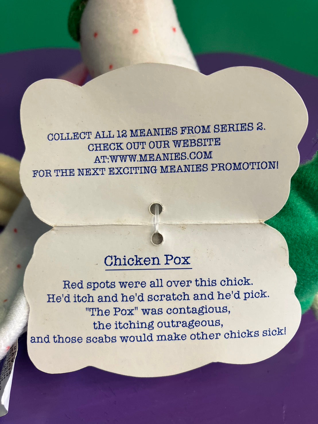 Meanies・Chicken Pox・Plush / ミーニーズ・チキンポックス・ぬいぐるみ
