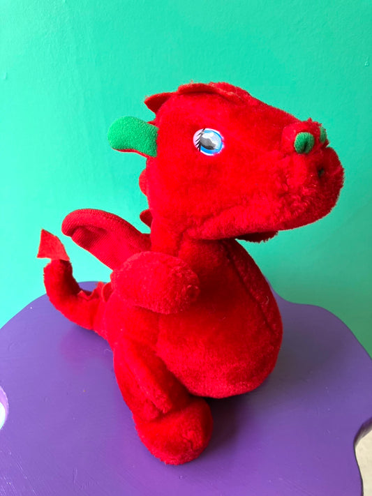 Lefray Toys・Red・Dragon・Plush / レフレイトイ・レッド・ドラゴン・ぬいぐるみ