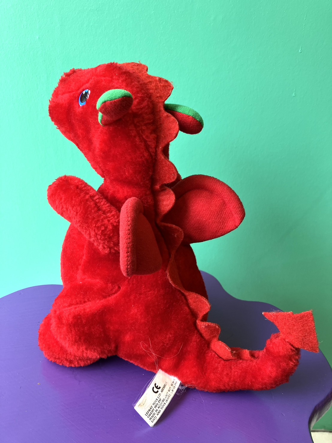 Lefray Toys・Red・Dragon・Plush / レフレイトイ・レッド・ドラゴン・ぬいぐるみ