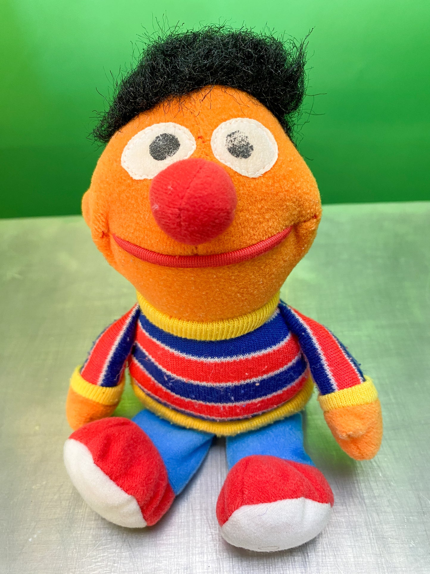 TYCO・SESAME STREET・Beans Plush / セサミストリート・アーニー・ぬいぐるみ