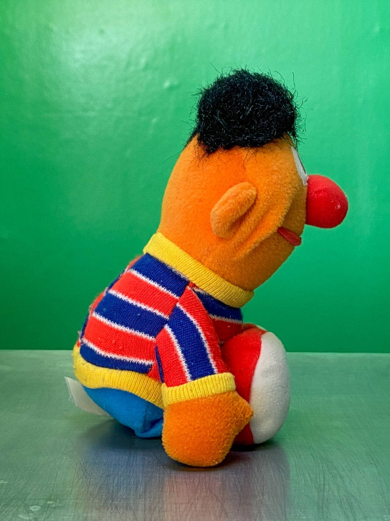 TYCO・SESAME STREET・Beans Plush / セサミストリート・アーニー・ぬいぐるみ