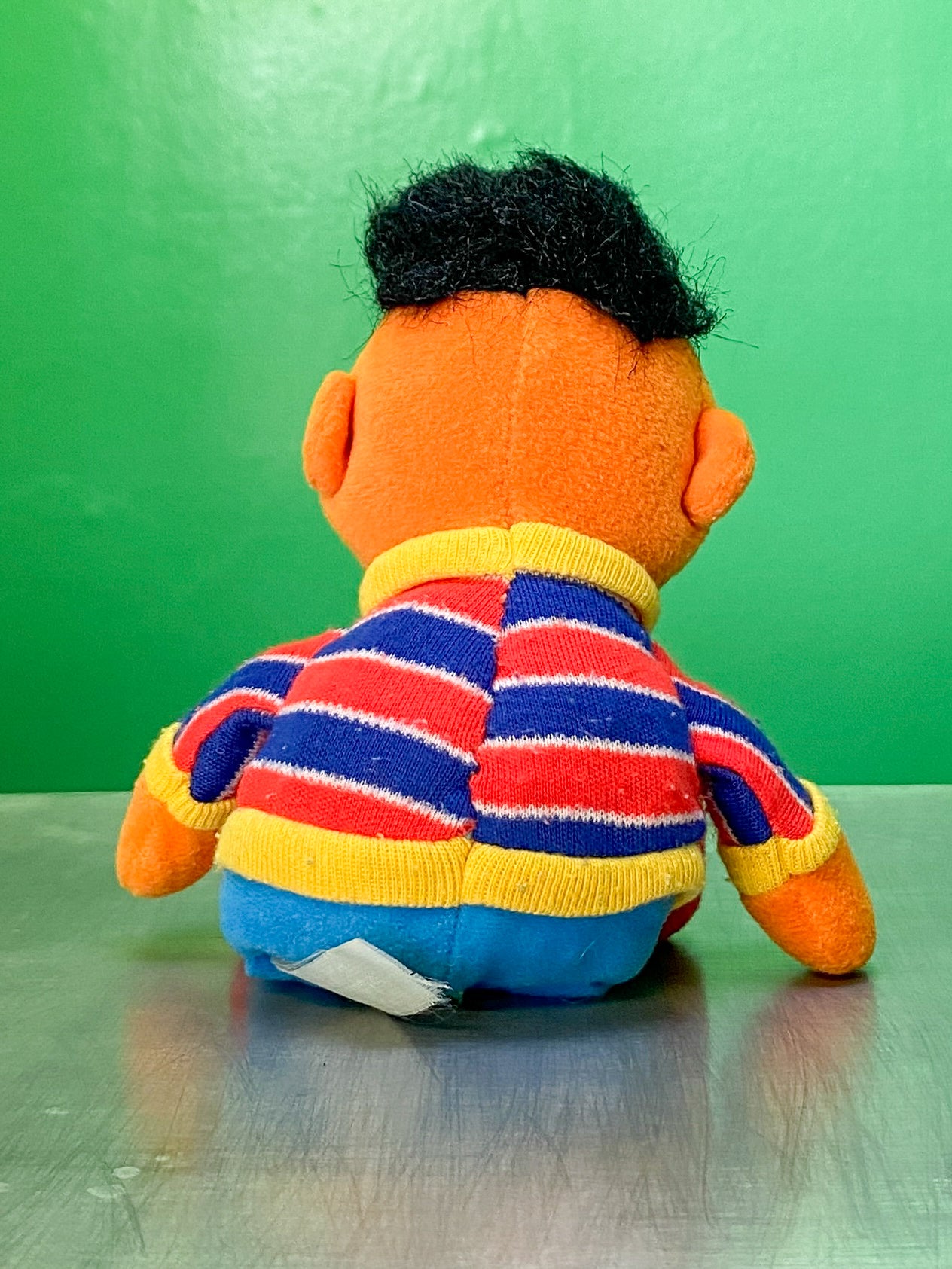 TYCO・SESAME STREET・Beans Plush / セサミストリート・アーニー・ぬいぐるみ