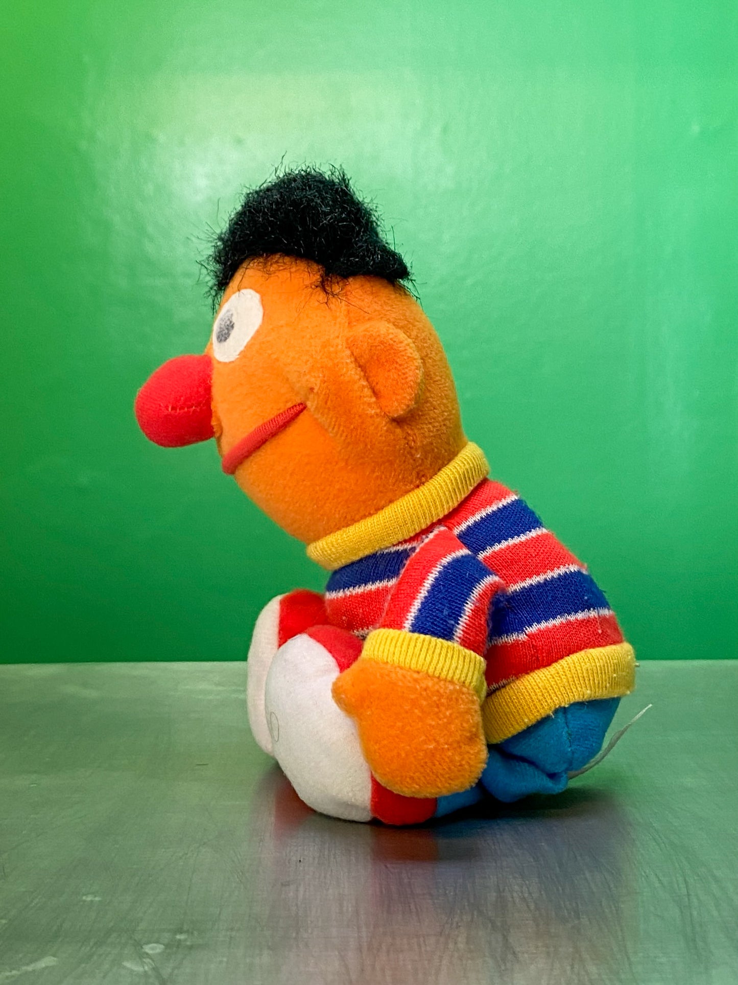 TYCO・SESAME STREET・Beans Plush / セサミストリート・アーニー・ぬいぐるみ