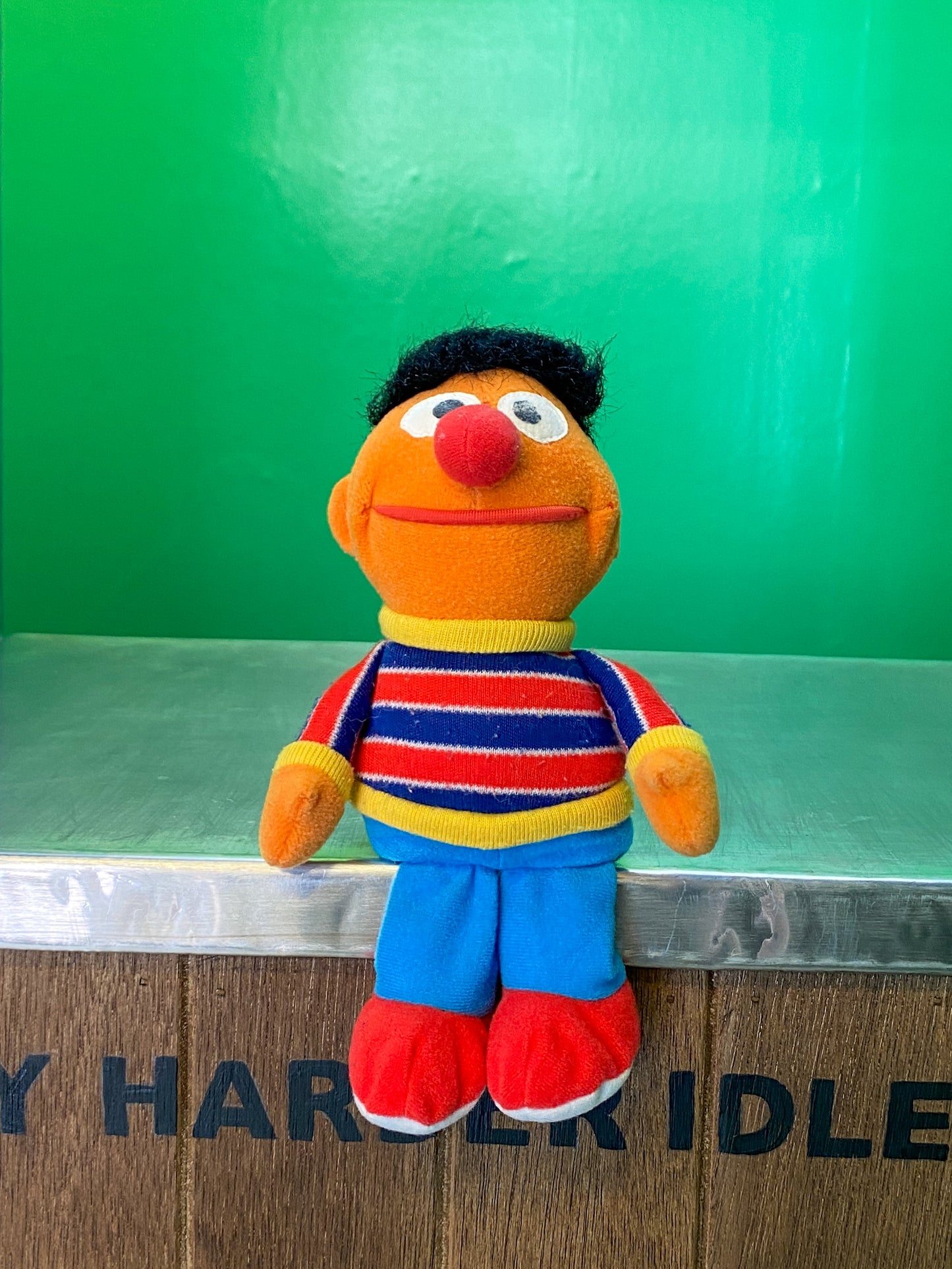 TYCO・SESAME STREET・Beans Plush / セサミストリート・アーニー・ぬいぐるみ