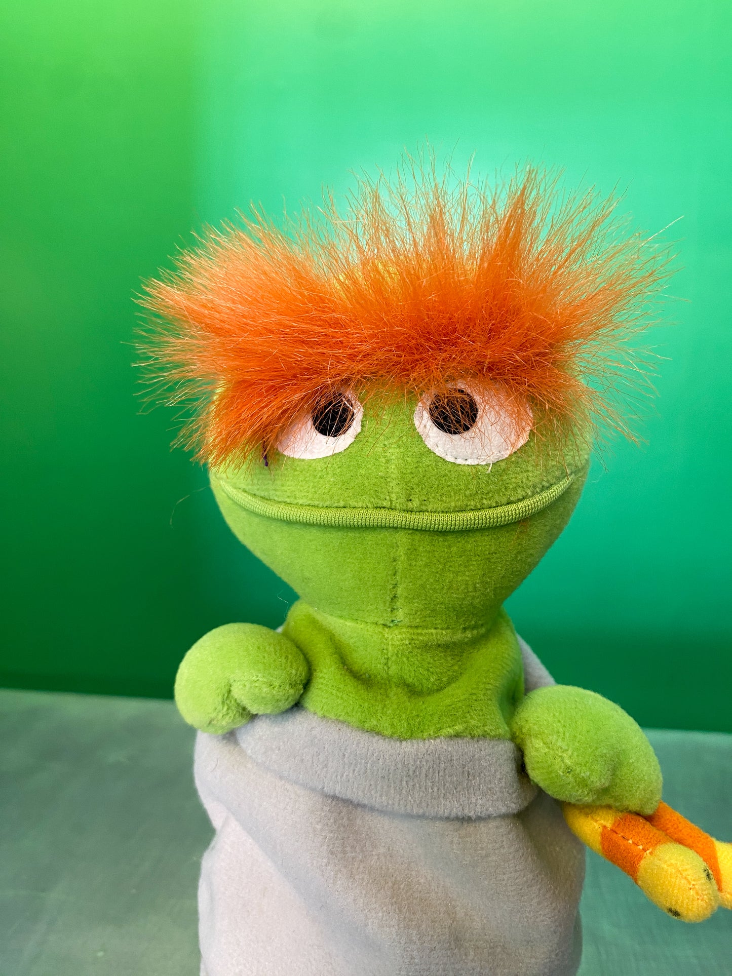TYCO・SESAME STREET・Beans Plush / セサミストリート・オスカー・ぬいぐるみ