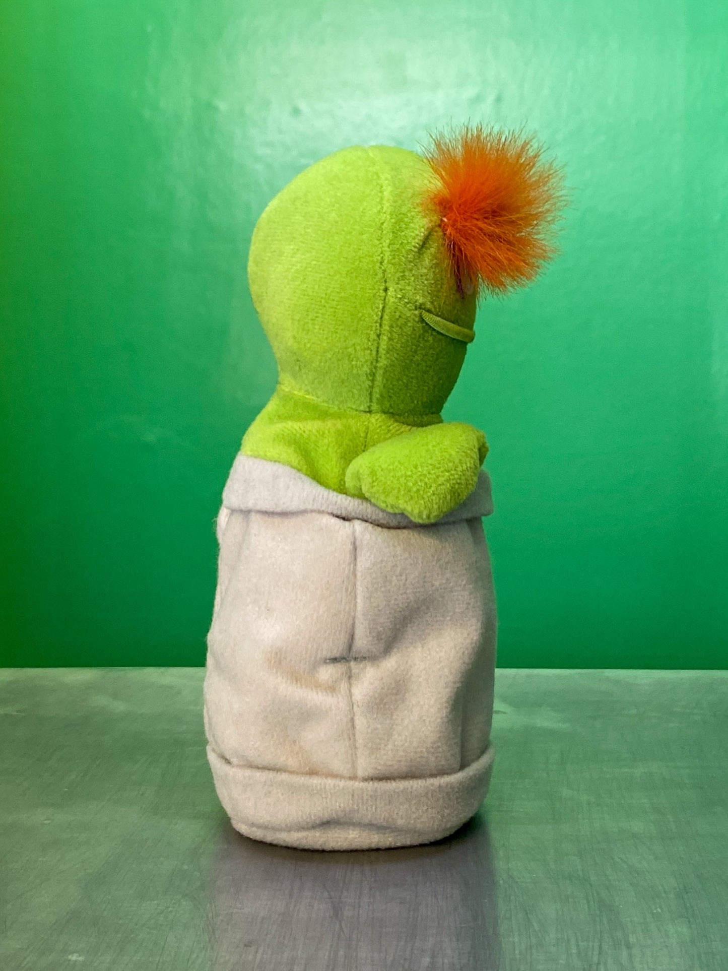 TYCO・SESAME STREET・Beans Plush / セサミストリート・オスカー・ぬいぐるみ