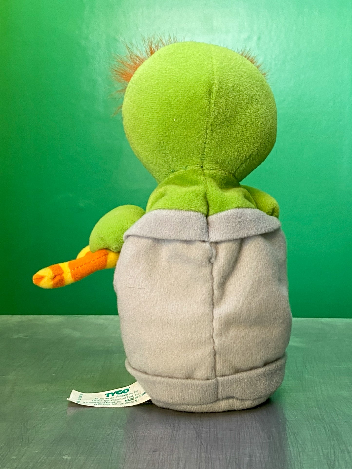 TYCO・SESAME STREET・Beans Plush / セサミストリート・オスカー・ぬいぐるみ