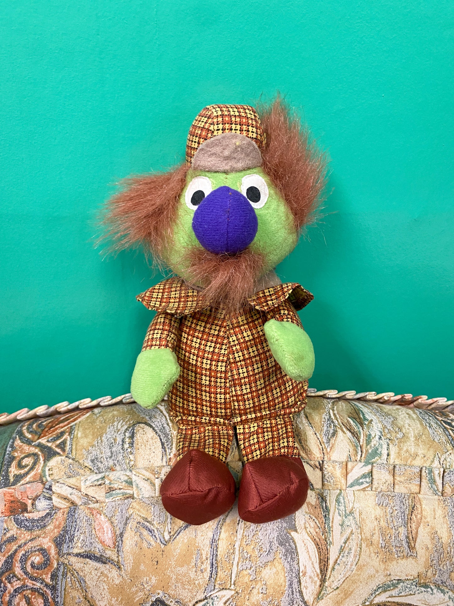 TYCO・SESAME STREET・Beans Plush / セサミストリート・シャーロック ヘムロック・ぬいぐるみ