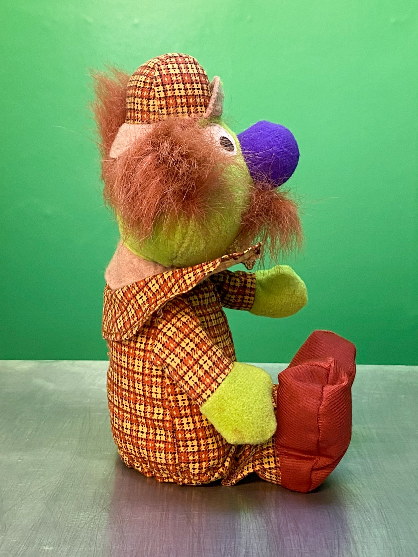 TYCO・SESAME STREET・Beans Plush / セサミストリート・シャーロック ヘムロック・ぬいぐるみ