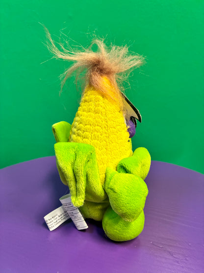 1990's・Veggie Friend Seedies・Corny on the Cob・Beanbag Plush / ベジフレンズ・とうもろこし・コーン・ぬいぐるみ