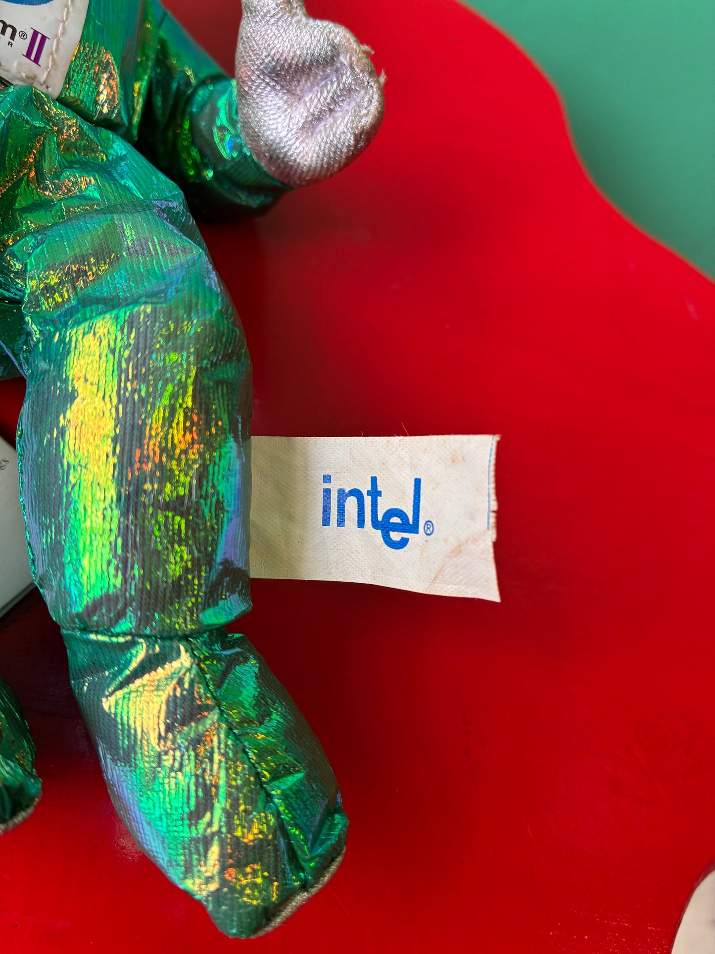 1997・intel・Bunny People・Green / インテル・バニーピープル・グリーン・ぬいぐるみ