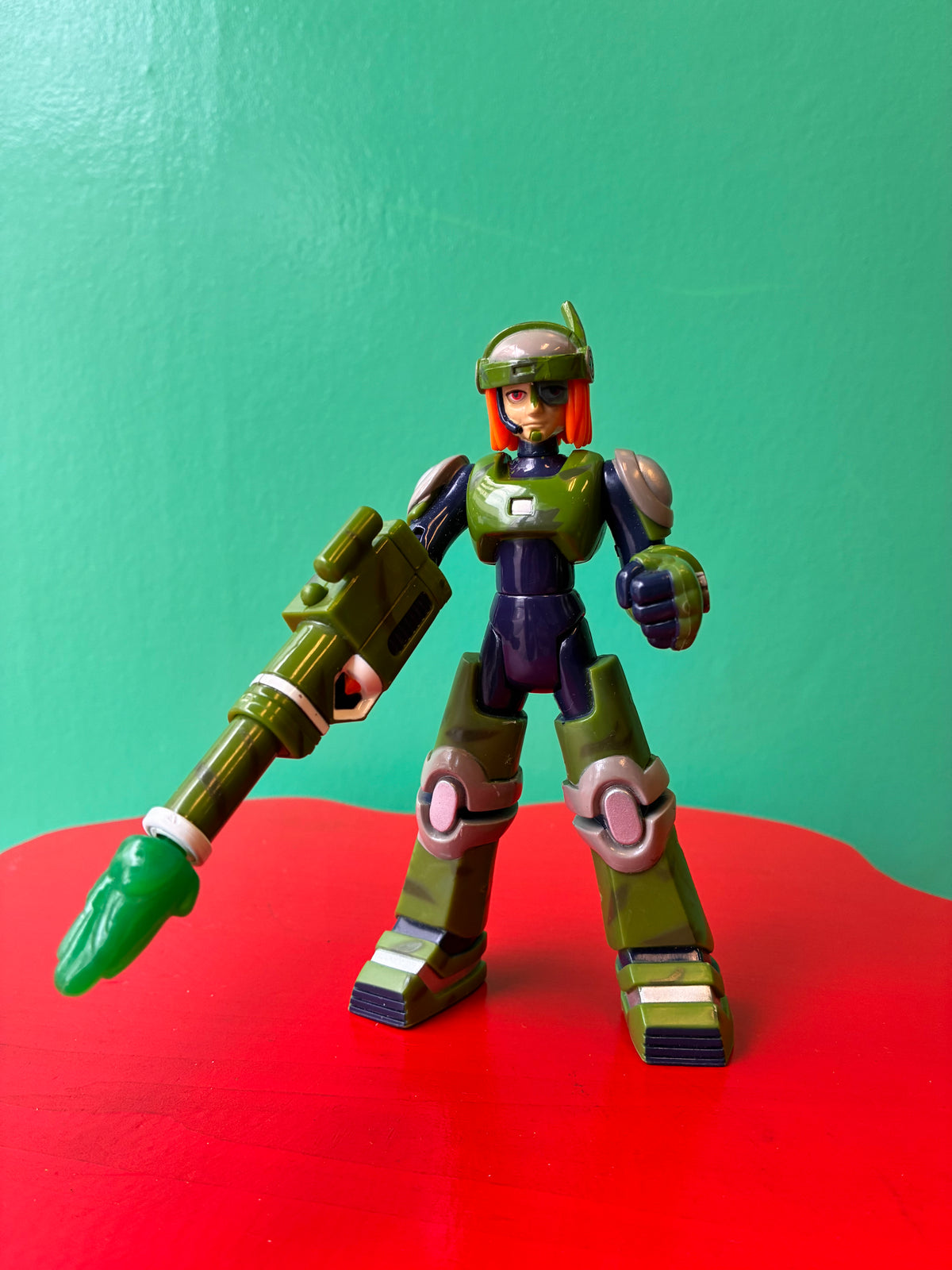 2004・Mattel・Megaman NT Warrior・Action Figure / マテル・ロックマンエグゼ・サーチマン・フィギュア