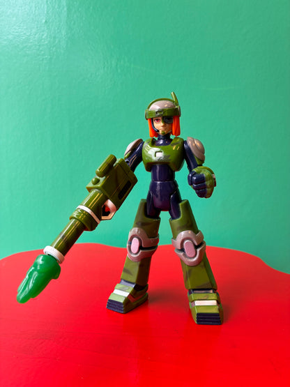 2004・Mattel・Megaman NT Warrior・Action Figure / マテル・ロックマンエグゼ・サーチマン・フィギュア