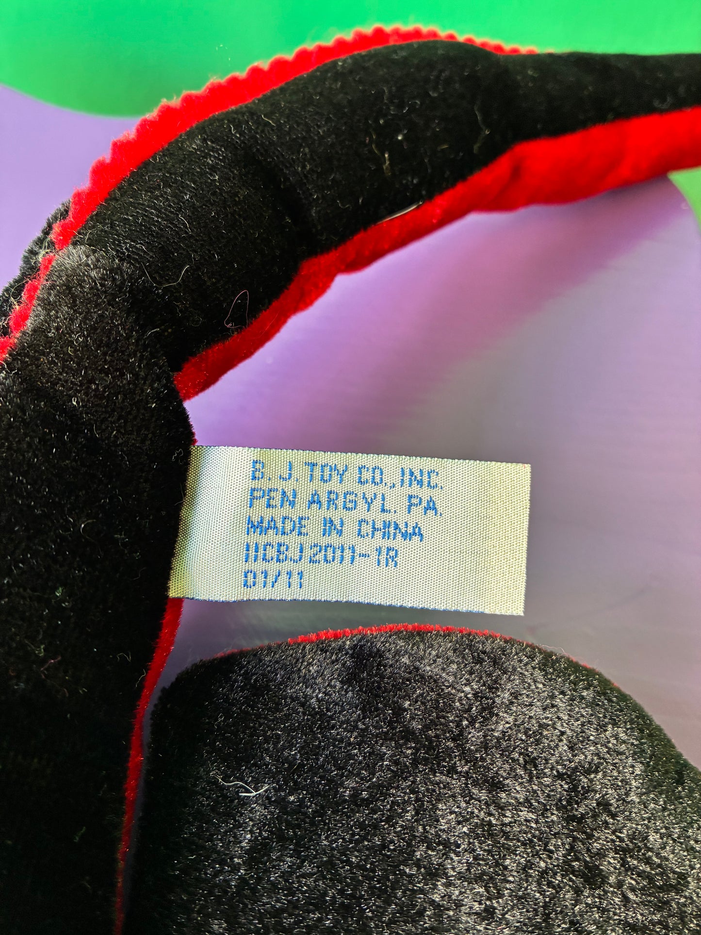 B.J. Toy Co・Stingray・Plush / ビージェイトイカンパニー・エイ・ぬいぐるみ