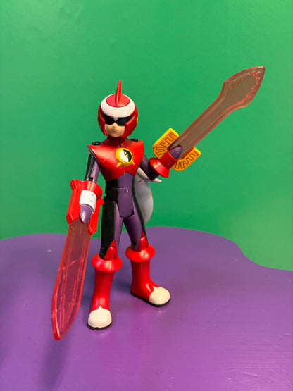 2004・Mattel・Megaman NT Warrior・Action Figure / マテル・ロックマンエグゼ・ブルース・フィギュア