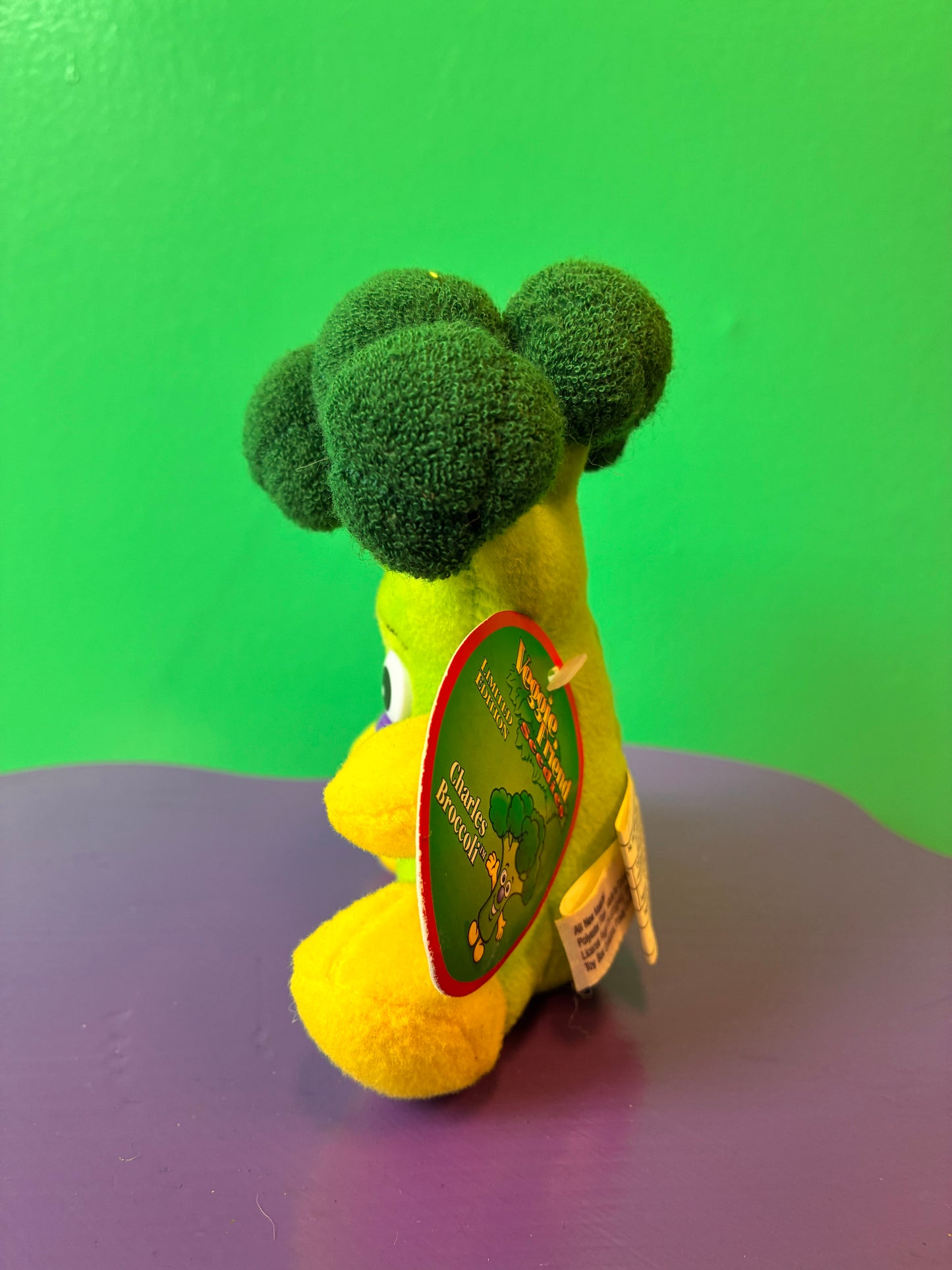 1990's・Veggie Friend Seedies・Beanbag Plush / ベジフレンズ・ブロッコリー・ぬいぐるみ