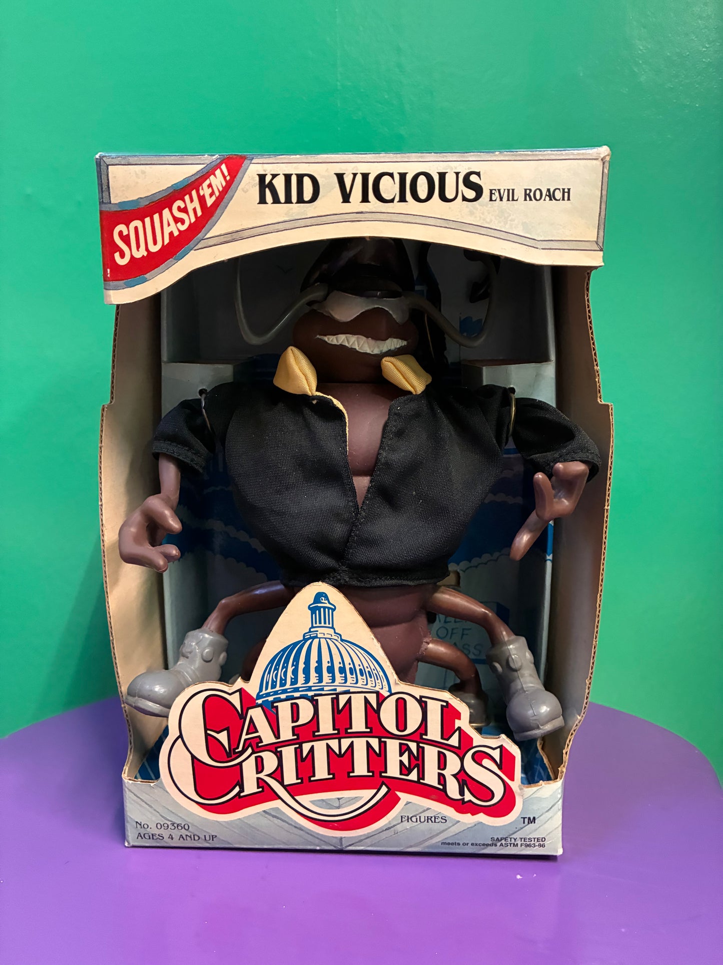 Capitol Critters・Squash Em・Kid Vicious・figure / キャピトルクリッターズ・キッド ヴィシャス・アクションフィギュア