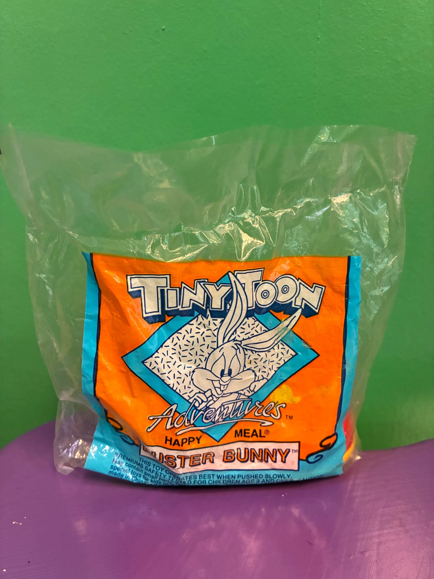 1992・McDonald's・ Tiny Toon Adventures ・Buster Bunny・Meal Toy / マクドナルド・タイニー・トゥーン・アドベンチャーズ・バスター・バニー・ミールトイ