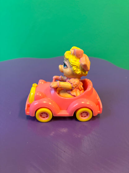 1986・McDonald's・ Muppet Babies・Miss Piggy・Meal Toy / マクドナルド・マペットベイビーズ・ミスピギー・ミールトイさ