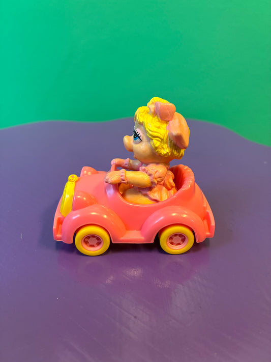 1986・McDonald's・ Muppet Babies・Miss Piggy・Meal Toy / マクドナルド・マペットベイビーズ・ミスピギー・ミールトイさ