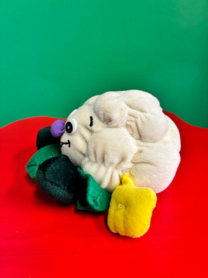 1990's・Veggie Friend Seedies・Collie Flower・Beanbag Plush / ベジフレンズ・カリフラワー・ぬいぐるみ