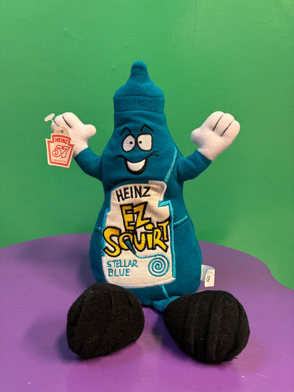 Heinz・EZ Squirt・Stellar Blue・Plush / ハインツ・イージースクワート・ステラーブルー・ぬいぐるみ