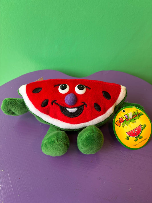 1990's・Fruit Seedies・Wally Watermelon・Beanbag Plush / フルーツシーディーズ・スイカ・ぬいぐるみ