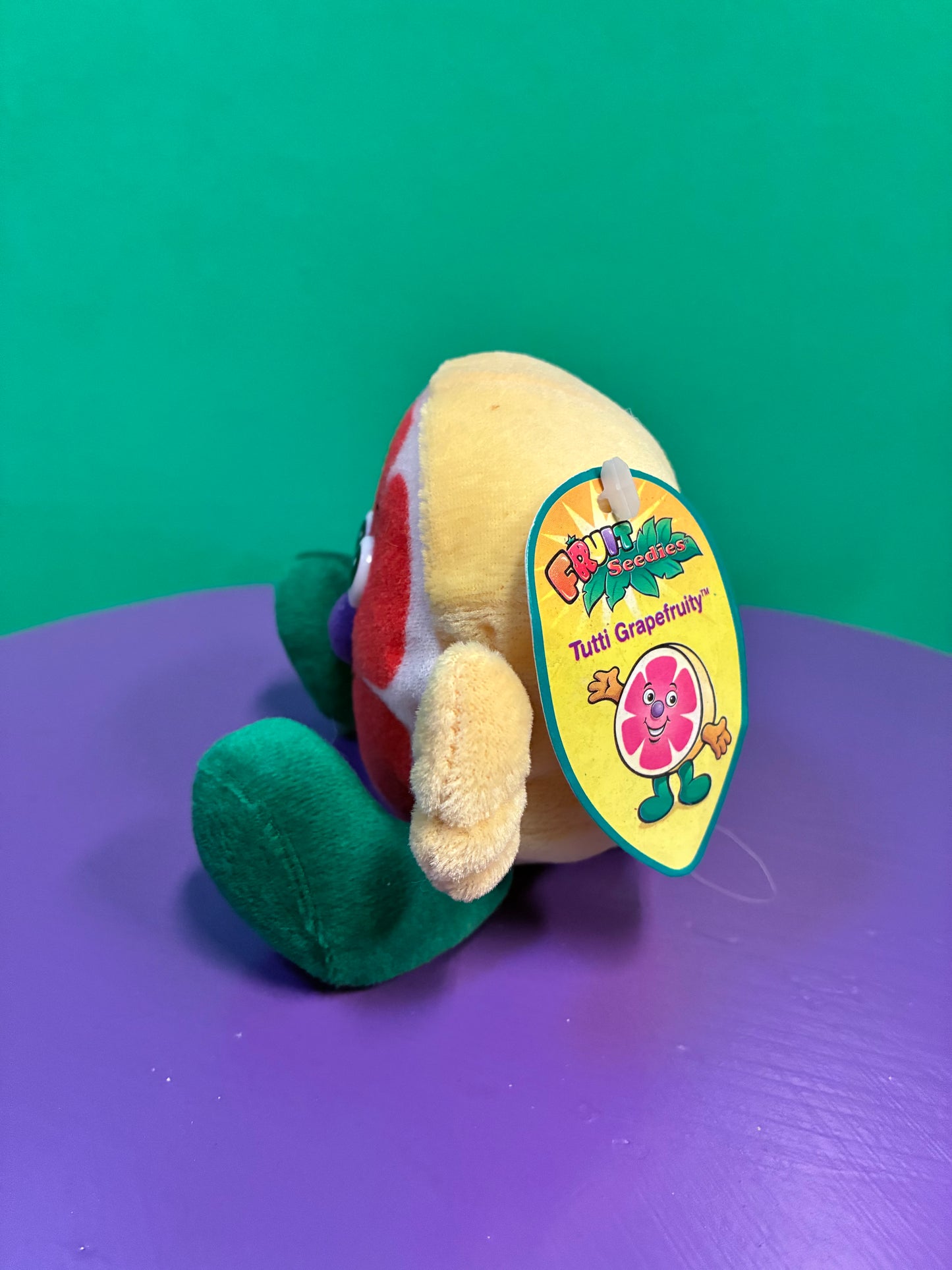 1990's・Fruit Seedies・Tutti Grapefruity・Beanbag Plush / フルーツシーディーズ・グレープフルーツ・ぬいぐるみ