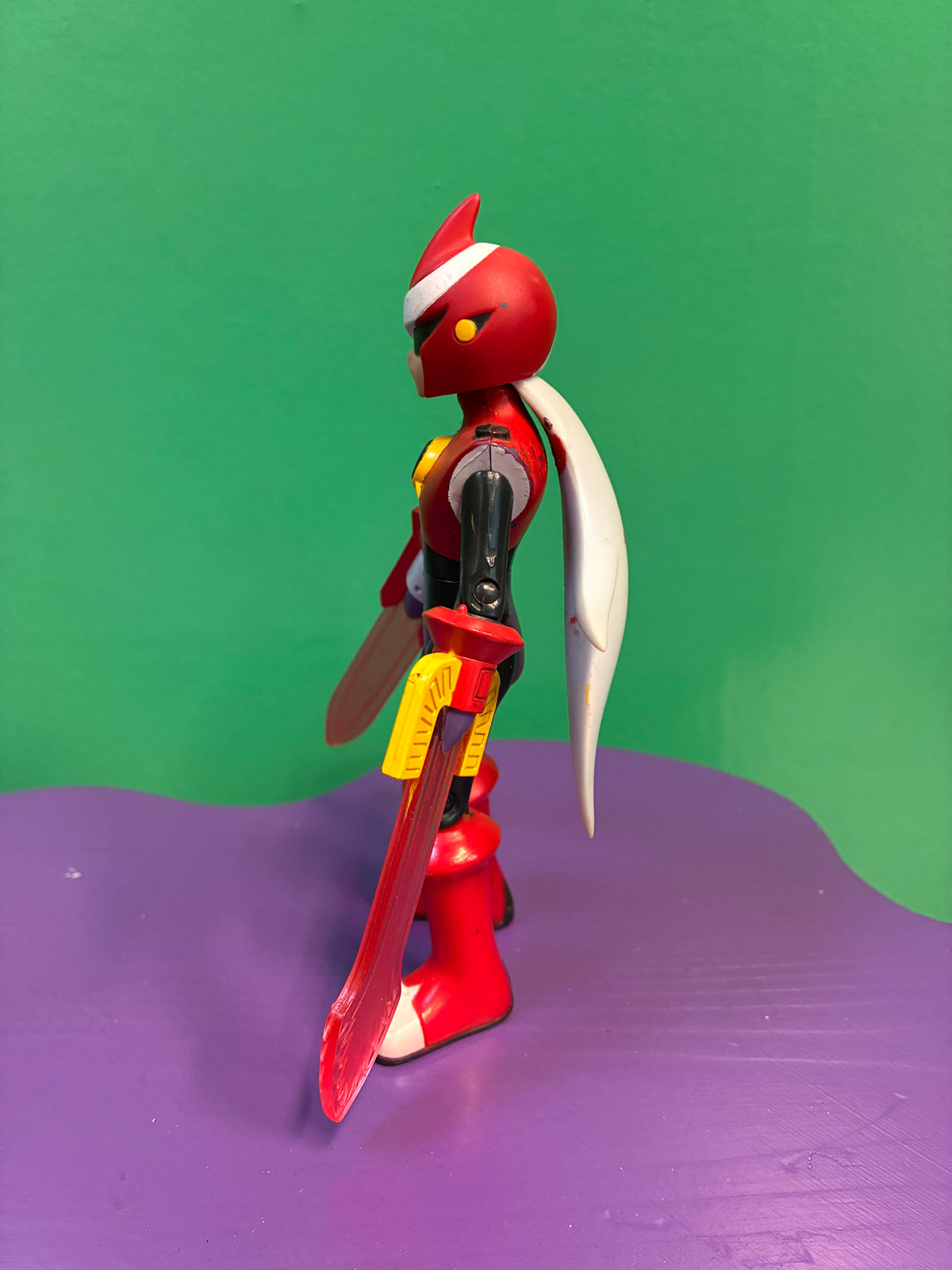 2004・Mattel・Megaman NT Warrior・Action Figure / マテル・ロックマンエグゼ・ブルース・フィギュア