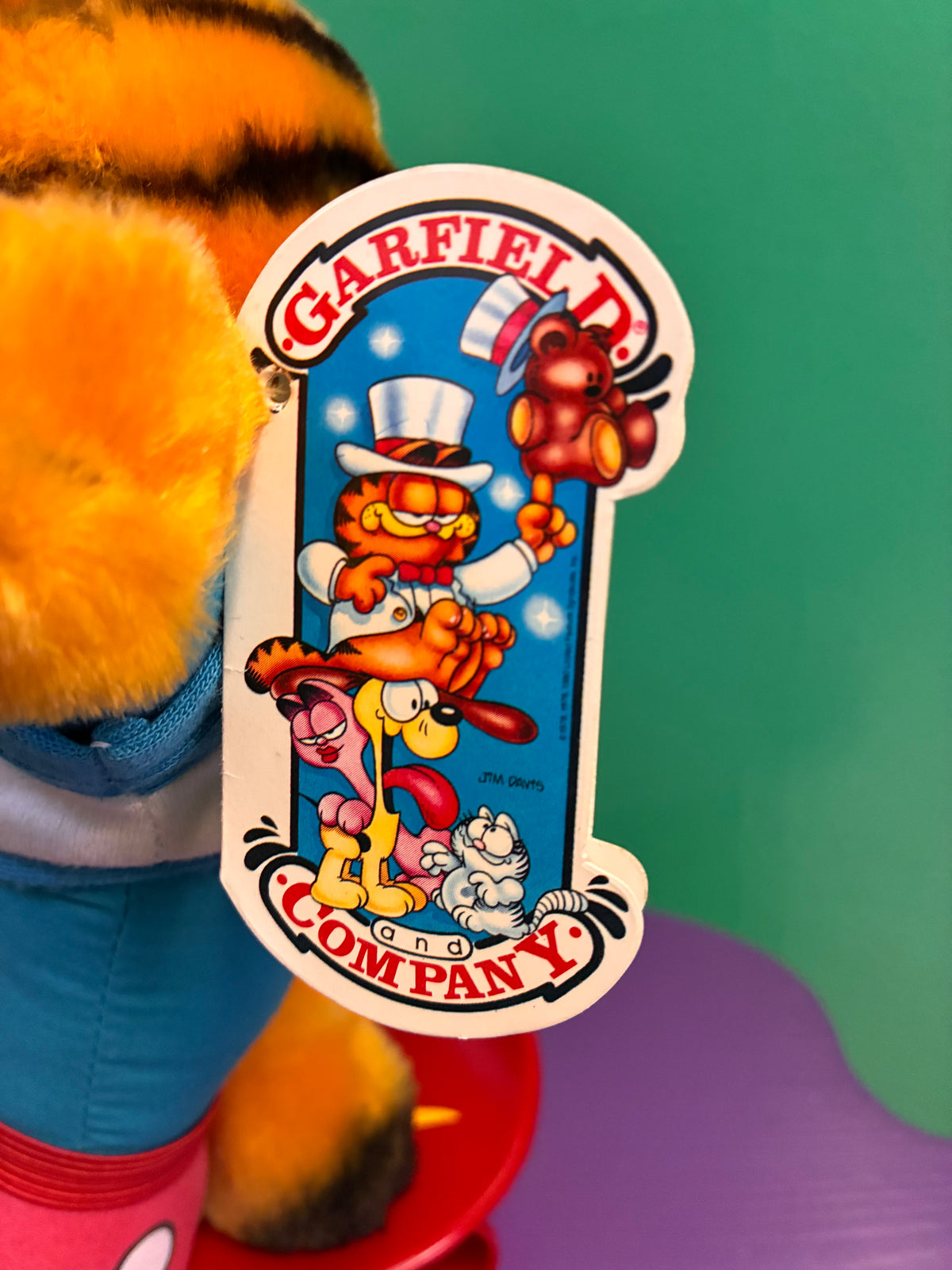 1980's・Dakin・Garfield・Skateboard・Plush /ビンテージ・ガーフィールド・スケボー・スケーター・ぬいぐるみ