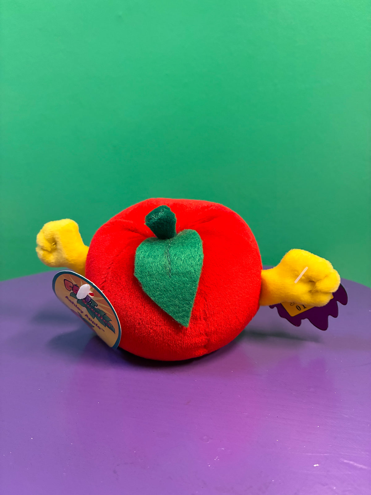 1990's・Fruit Seedies・Ashley Apple・Beanbag Plush / フルーツシーディーズ・りんご・ぬいぐるみ