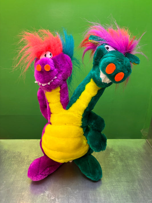 Play By Play・Two-Headed Dragon・Plush / ビンテージ・双頭龍・ドラゴン・ぬいぐるみ