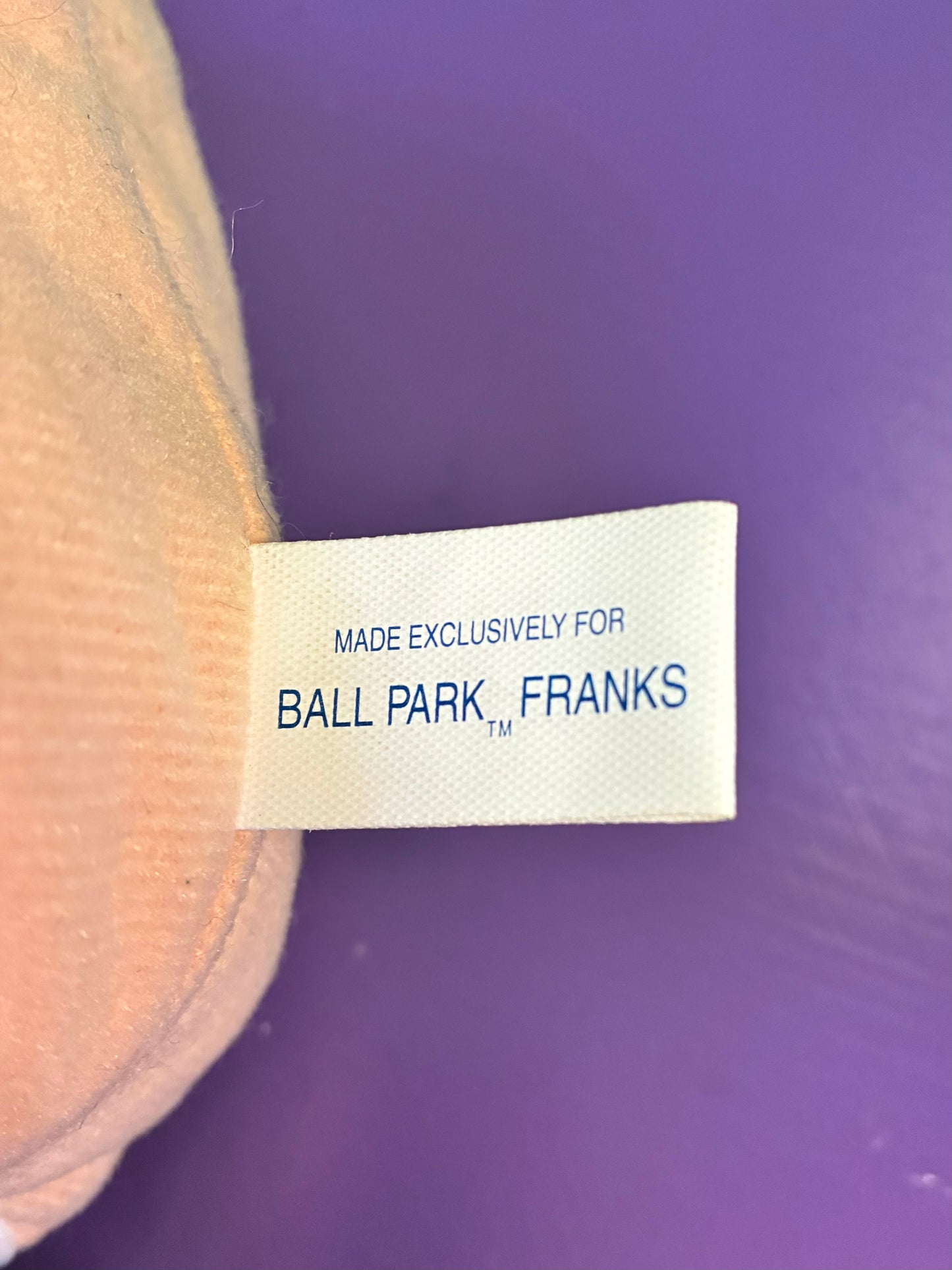 Ball Park Franks・Hot Dog・Plush / ボールパークフランク・ホットドッグ・ぬいぐるみ