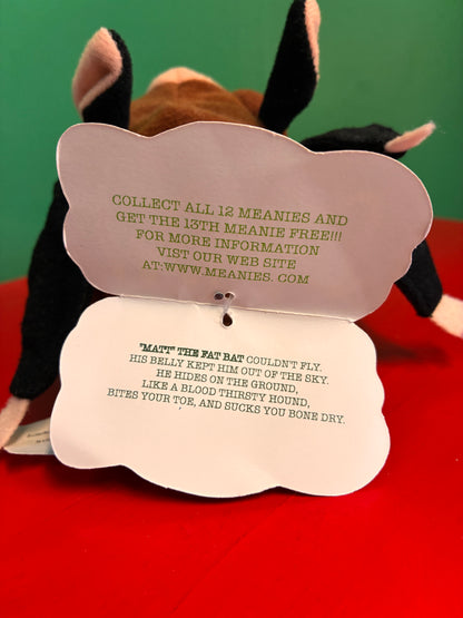 Meanies・"Matt" The Fat Bat・Plush / ミーニーズ・マット ザ ファット バット・ぬいぐるみ