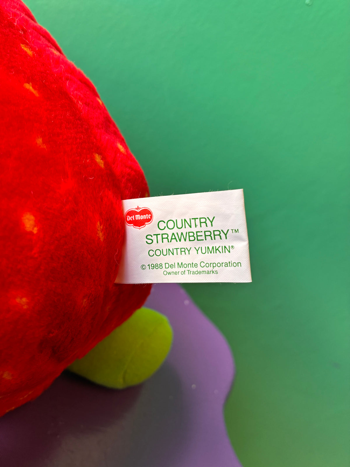 DelMonte・Country Yumkin・Country Strawberry  / デルモンテ・カントリーヤムキン・カントリーストロベリー・ぬいぐるみ